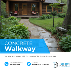 concrete walkway